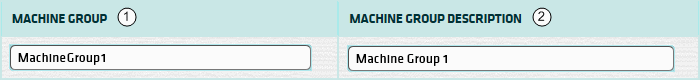 Machine Group Add New