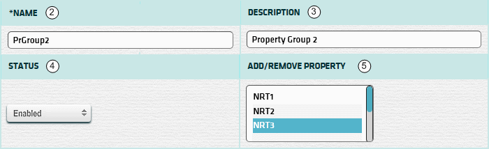 Property Group Add New