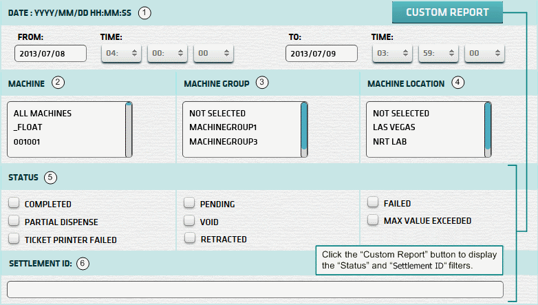 Jackpot Summary Statistics Report