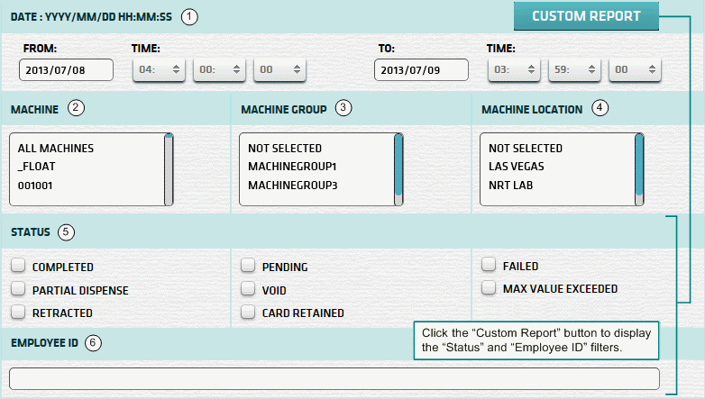 Jackpot Transactions (Selected By Hit Date) Report